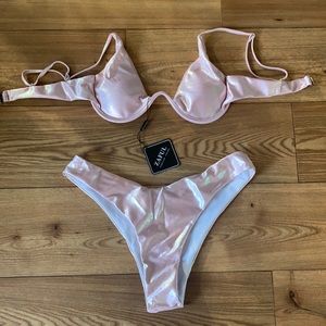 Mermaid Pink Bikini Set